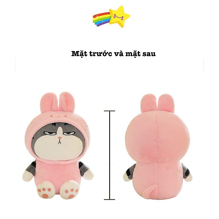 Mua Gấu bông mèo hoàng thượng dễ thương Chính hãng Giá rẻ - Hình ảnh 5