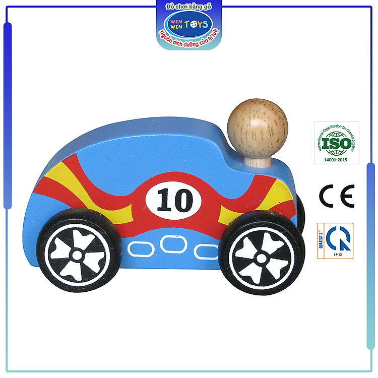 Đồ chơi gỗ Xe đua cổ Winwintoys Chính hãng Giá rẻ