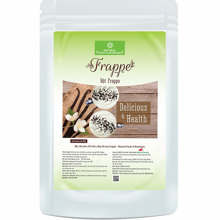 Bột Frappe - Natural Foods & Beverages