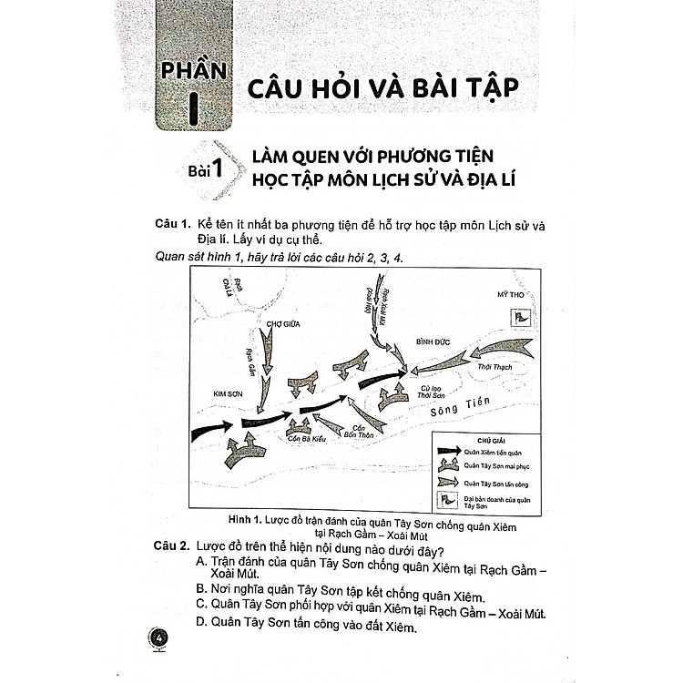 Bài Tập Lịch Sử Và Địa Lí 4 (Cánh Diều) (2023) - Ảnh 4