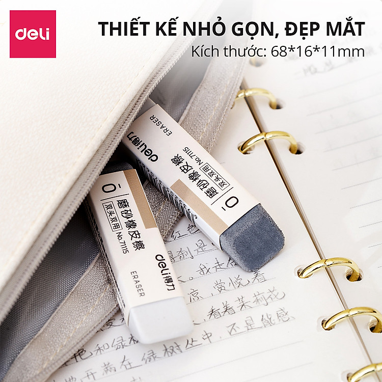 Gôm Tẩy Chì Và Mực Deli - Ảnh 5