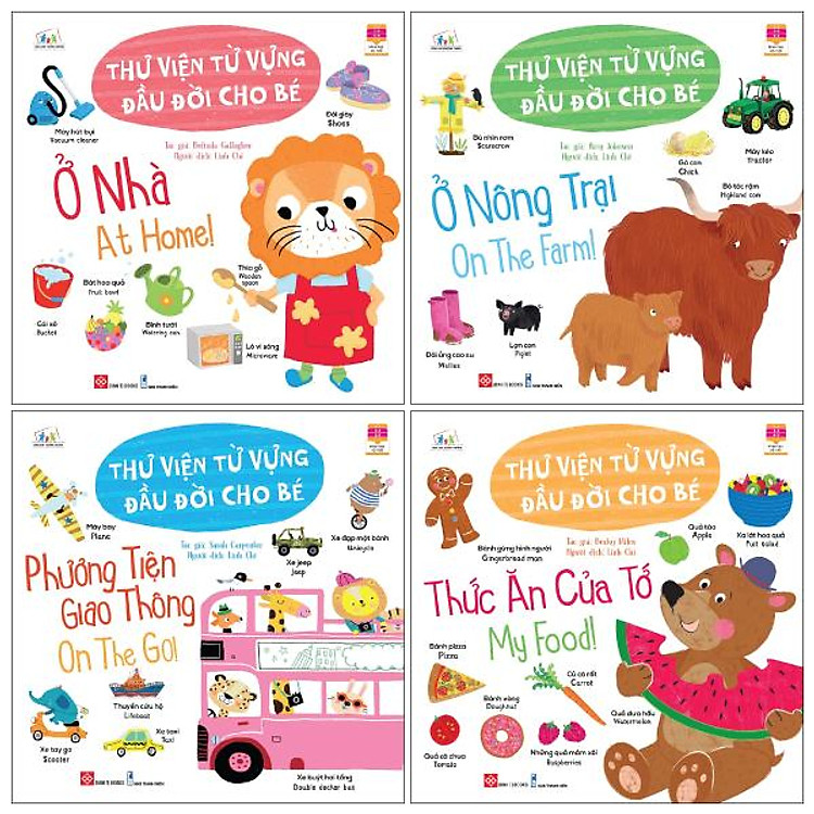 Cùng Con Trưởng Thành – Thư Viện Từ Vựng Đầu Đời Cho Bé