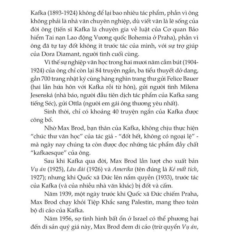 Lâu đài (Franz Kafka) (TB 2023) - Ảnh 3