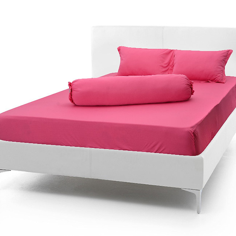 Bộ Drap Thun Màu Hàn Quốc Mát Lạnh Cực Hot 1M4 X 2M