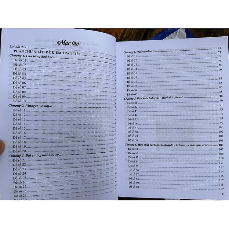 Tuyển Tập Đề Kiểm Tra Môn Hoá Học 10+11+12 - Ảnh 6