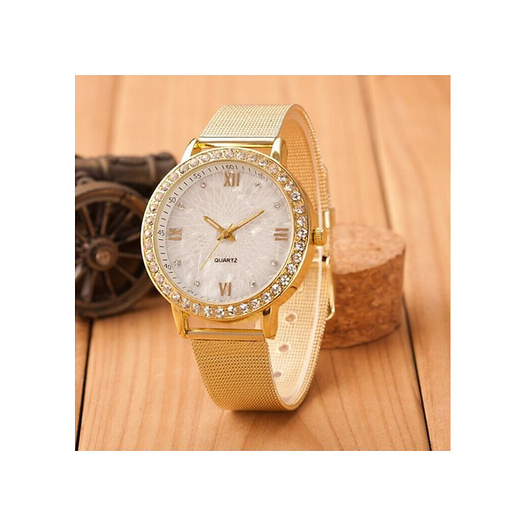 Đồng hồ nữ dây kim loại cao cấp