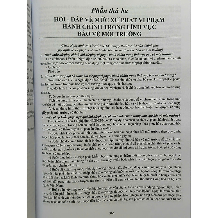 Luật Bảo Vệ Môi Trường, Luật Địa Chất Và Khoáng Sản – Quy Định Về Xử Phạt Vi Phạm Hành Chính - Ảnh 6