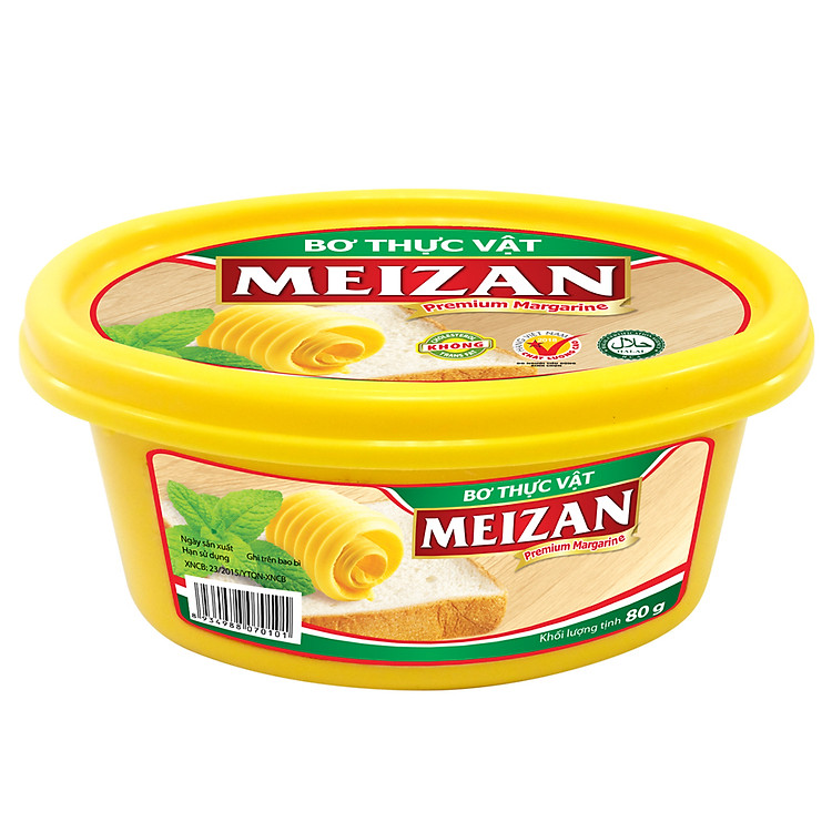 Bơ Thực Vật Meizan 80g