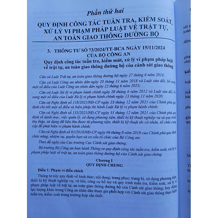 Luật Trật Tự An Toàn Giao Thông Đường Bộ năm 2024 (V2531D) - Ảnh 5