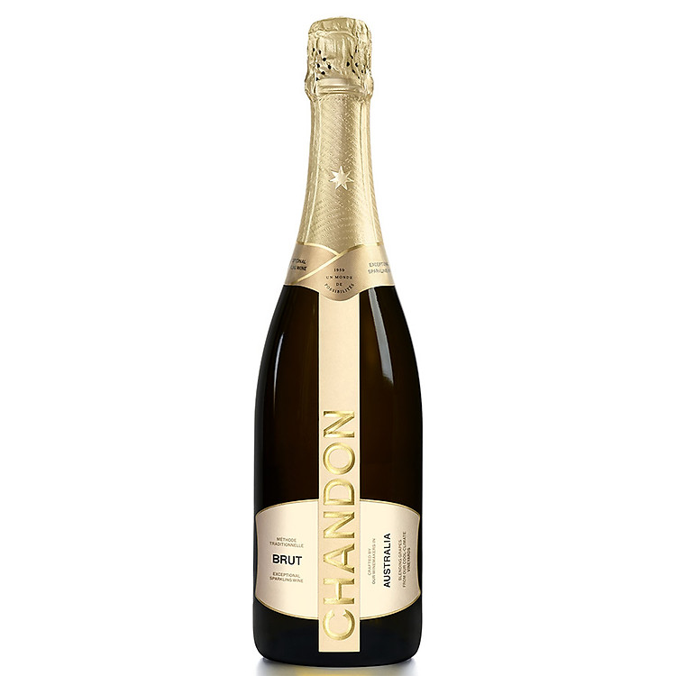 Rượu sparkling Chandon Brut 750ml 11.5% - 13.5% – Không hộp