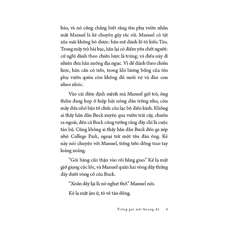 Tiếng Gọi Nơi Hoang Dã (Tác Phẩm Chọn Lọc – Văn Học Mĩ) - Ảnh 6