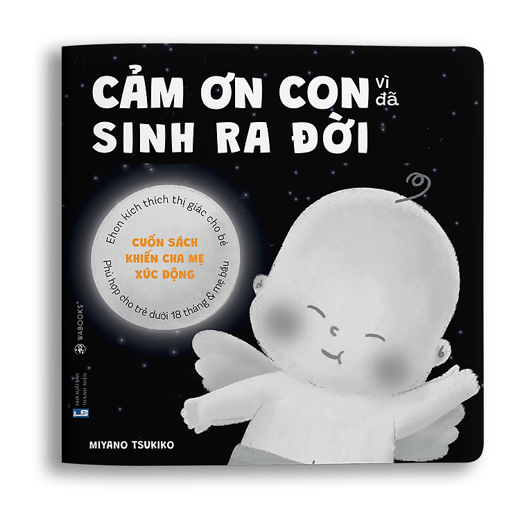 Cảm ơn con - Sách Ehon kích thích thị giác cho trẻ dưới 18 tháng, sử dụng được cho mẹ bầu