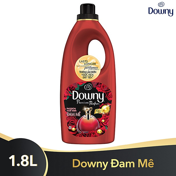 Nước Xả Vải Downy Đam Mê Chai 1.8L