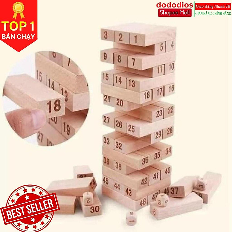 Bộ đồ chơi rút gỗ cỡ lớn cho bé Chính hãng Giá rẻ - Hình ảnh 3