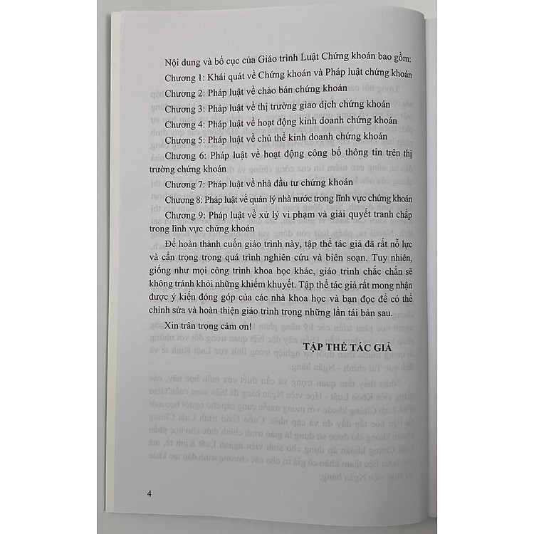 Giáo Trình Luật Chứng Khoán - Ảnh 4