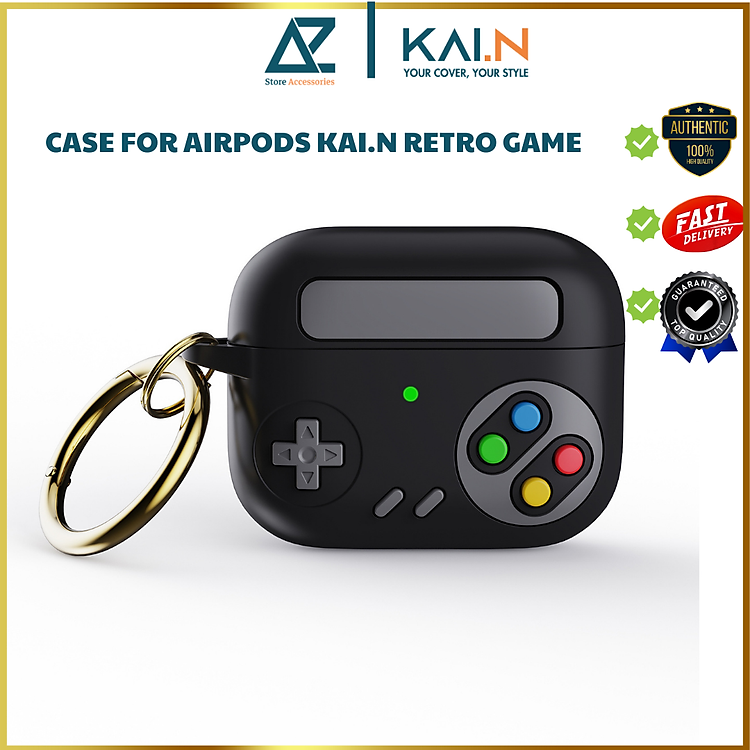 Case ốp Kai.N Retro Game cho Airpods Pro 2/ Airpods Pro/ Airpods 3_ Hàng chính hãng