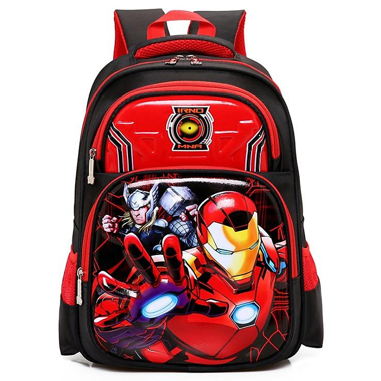 Balo Học Sinh Hình Iron Man (40 x 28 cm)