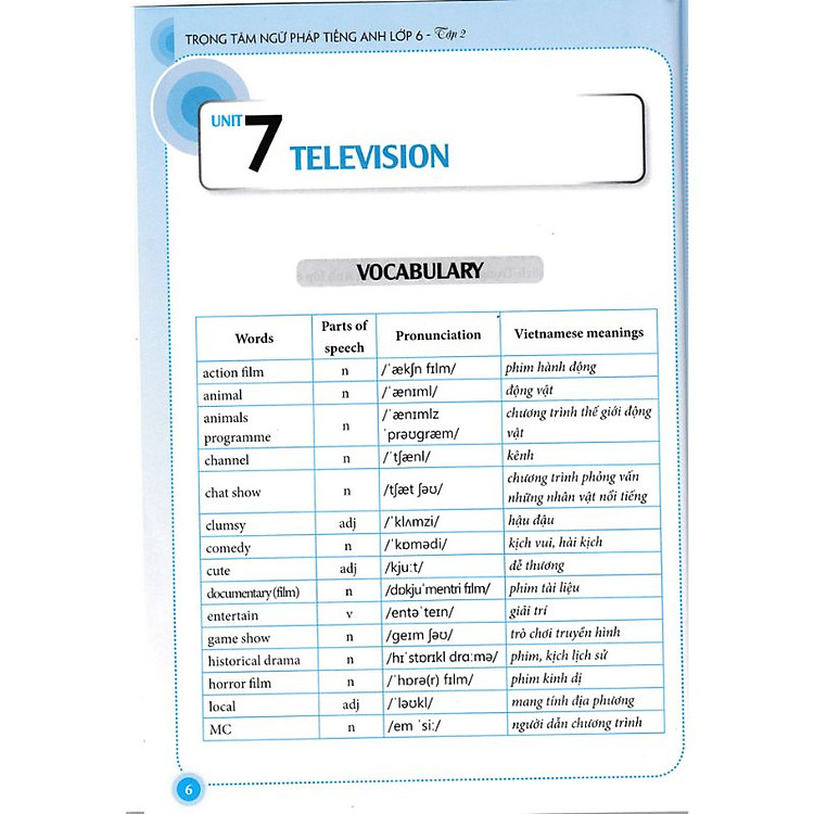 GLOBAL SUCCESS Trọng tâm ngữ pháp tiếng Anh lớp 6 (Tập 2) (tái bản 02) - Ảnh 3