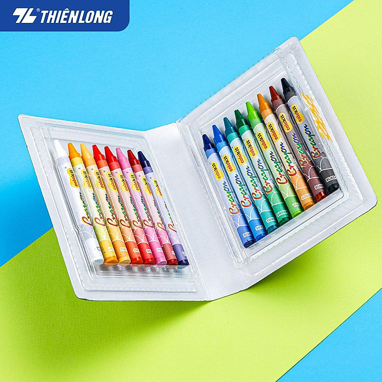 Sáp 16 màu Colokit CR-C08 - Ảnh 6