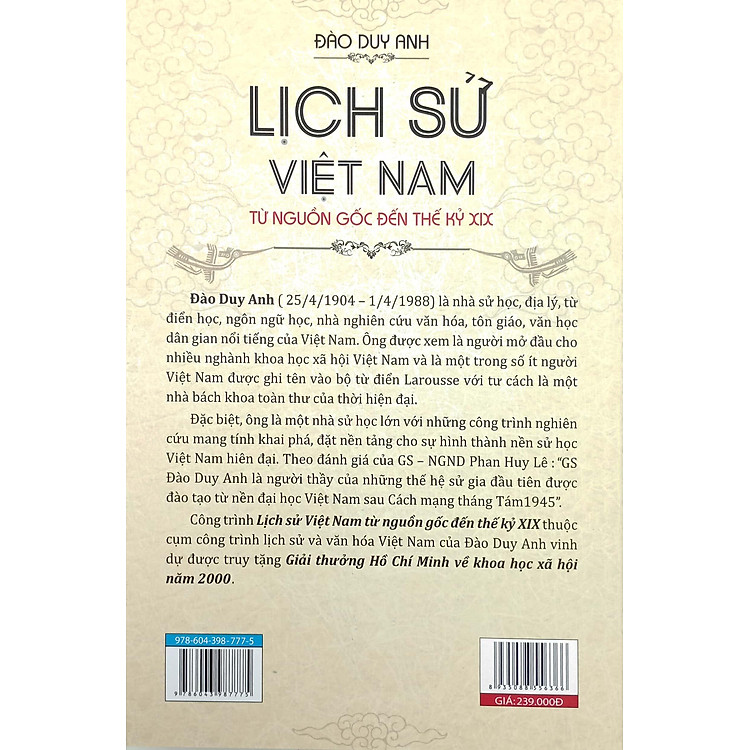 Lịch Sử Việt Nam Từ Nguồn Gốc Đến Thế Kỷ XIX - Ảnh 3