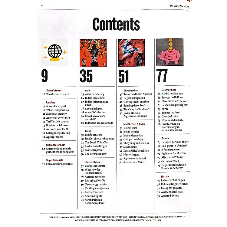 Tạp chí tiếng Anh - The World Ahead 2025 - Ảnh 2
