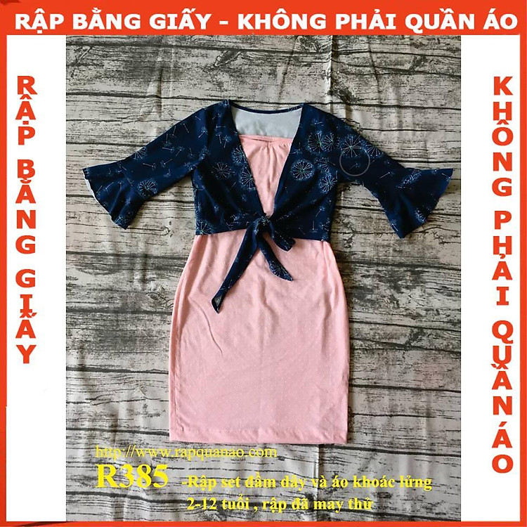 Rập giấy A0 mã R385 (BẢN VẼ)