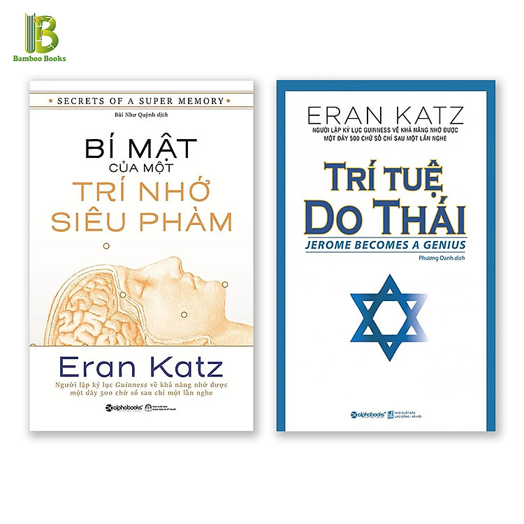 Combo 2 cuốn: Bí Mật Của Một Trí Nhớ Siêu Phàm + Trí Tuệ Do Thái - Tác Giả: Eran Katz