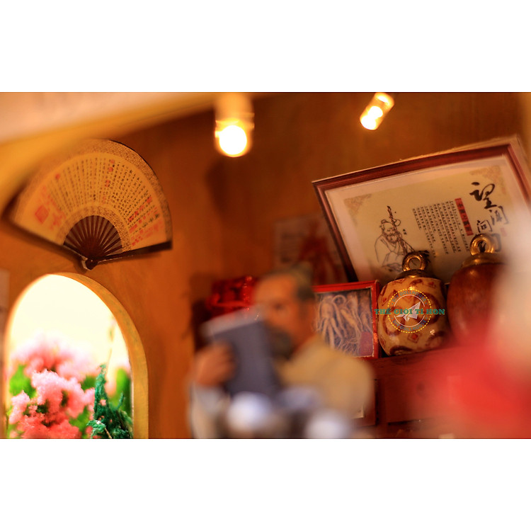 Mô Hình DIY Khung Tranh Tiệm Thuốc Bắc Chính hãng Giá tốt - Hình ảnh 4