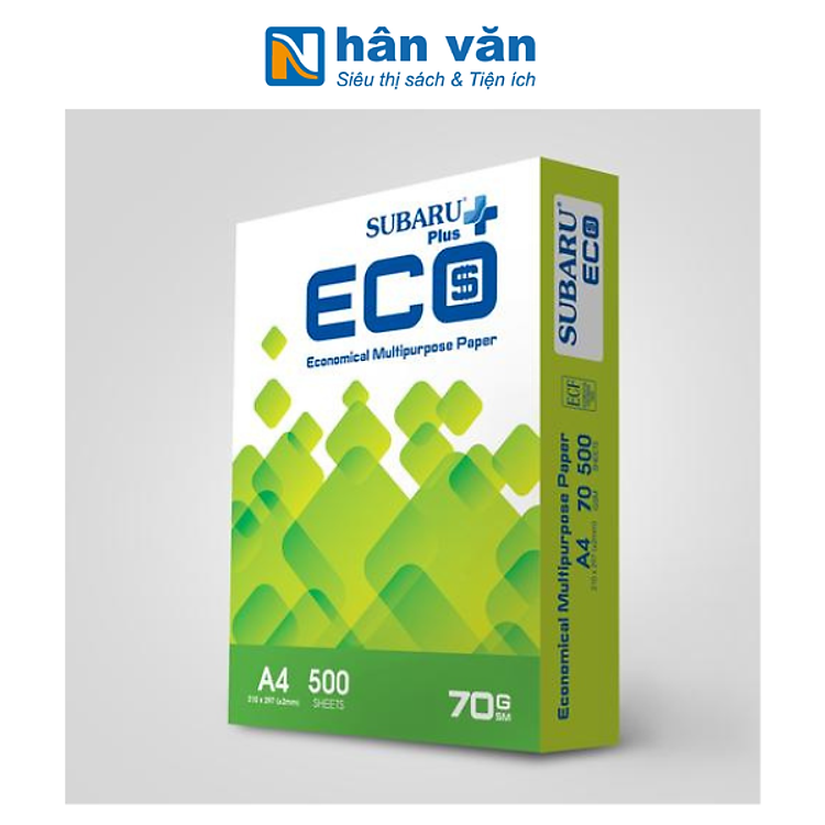Giấy Eco Subaru Plus A4 70gsm