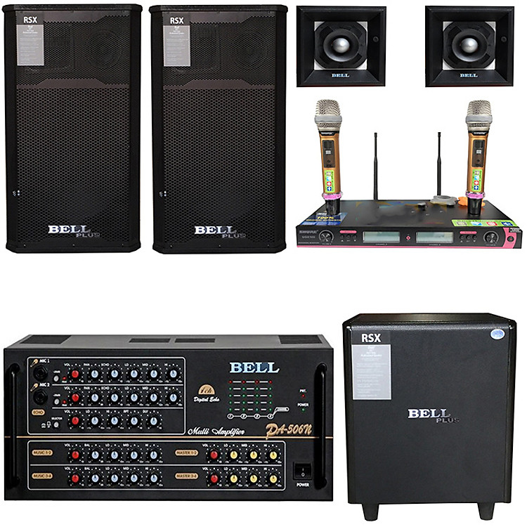 Dàn âm thanh karaoke gia đình PA - UGX10 ( Hàng Chính Hãng )