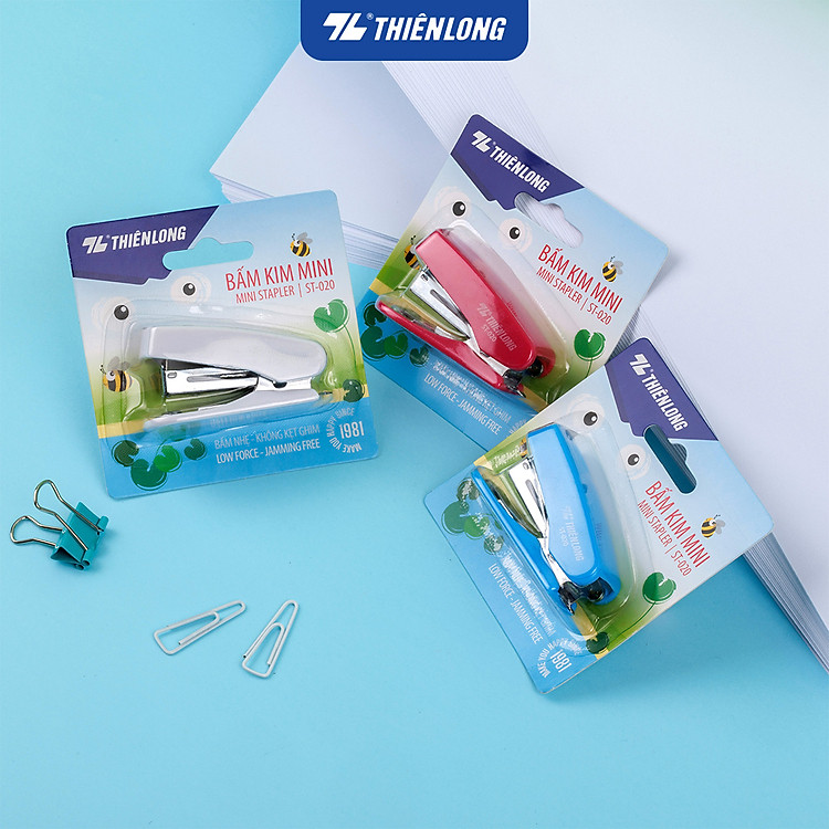 Bấm Kim Mini Số 10 Thiên Long (Màu ngẫu nhiên)