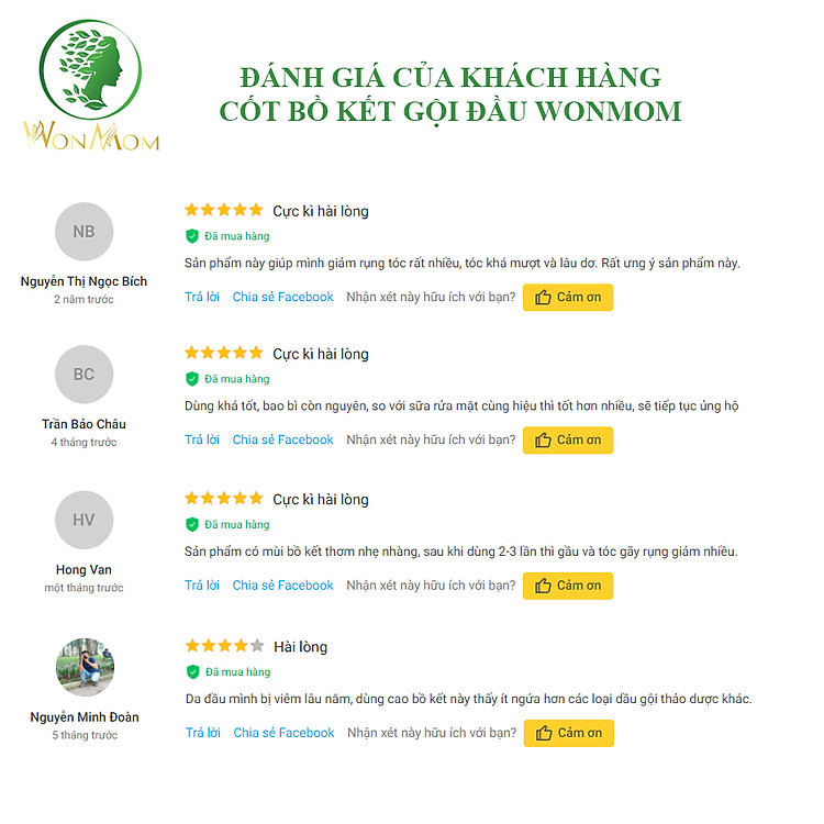 Cốt bồ kết dưỡng tóc Wonmom 250ml Chính hãng Tiết kiệm - Hình ảnh 5