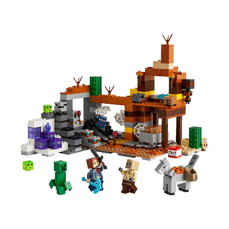 LEGO MINECRAFT 21263 Hầm Mỏ Vùng Hoang Mạc Chính hãng Ưu đãi - Hình ảnh 3