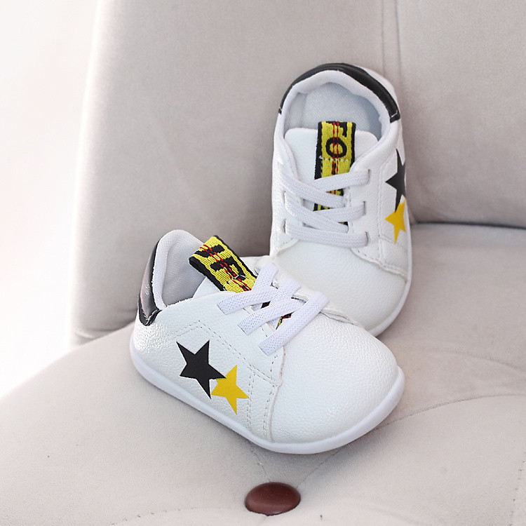 Giày tập đi cho bé trai bé gái 0-18 tháng TD34 đế mềm, quai thun co giãn dễ dàng tháo sỏ