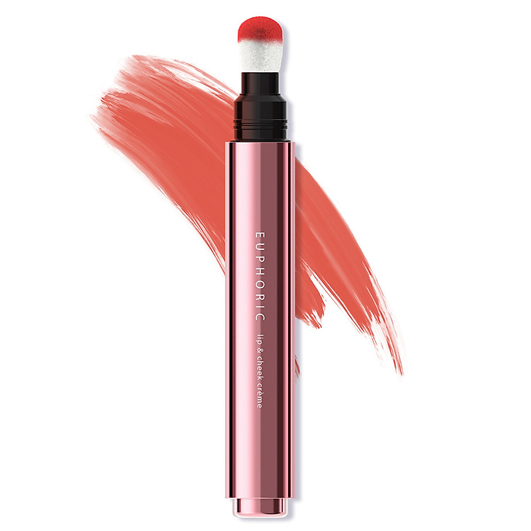 Son Kem Dạng Bấm LOULOU - Euphoric - Hồng san hô tươi sáng