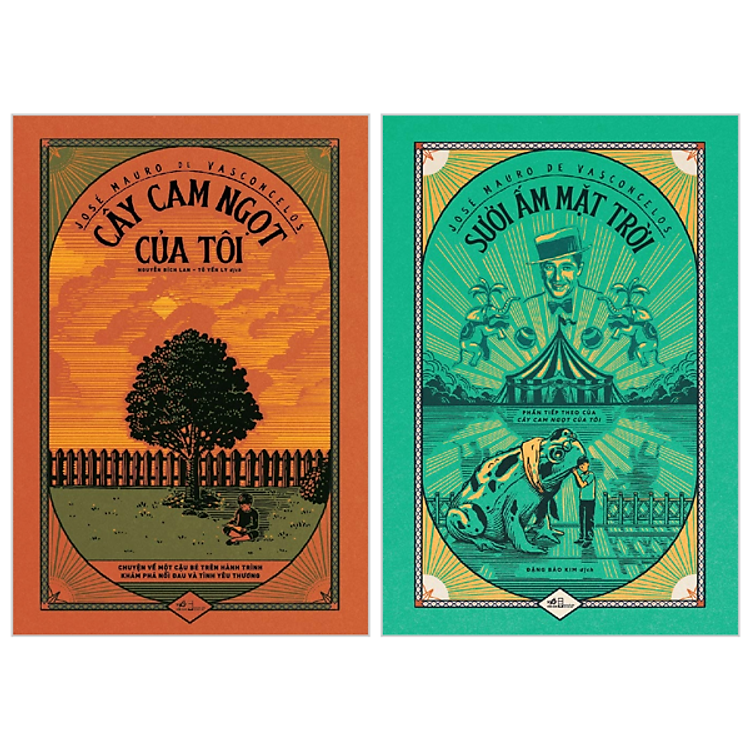 Sách - Combo Sách Cây Cam Ngọt Của Tôi + Sưởi Ấm Mặt Trời (Bộ 2 Cuốn)