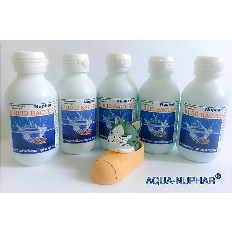 Chai Nuphar Liquid Bacter chống shock nước hồ cá cảnh (HÀNG CÔNG TY)
