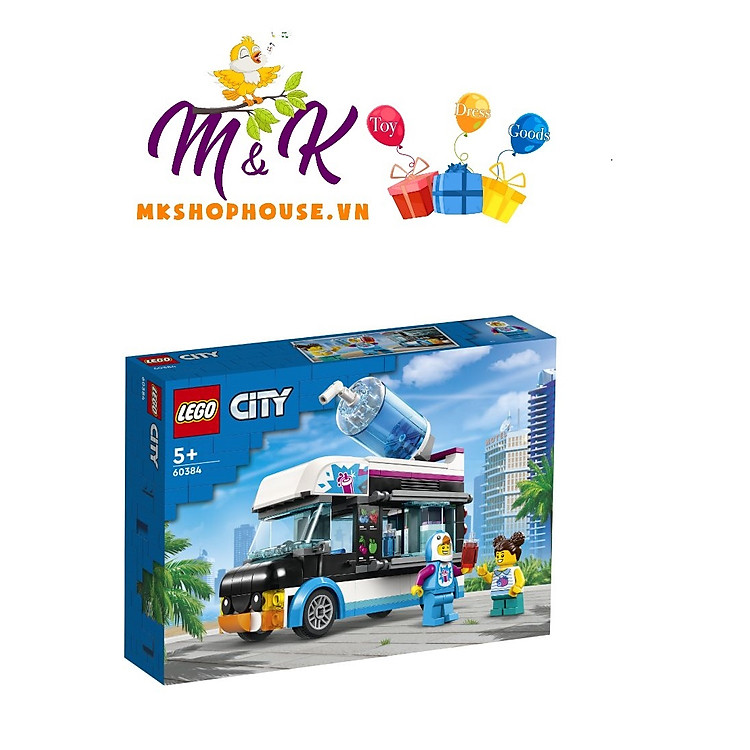 Mua tại MyKingdom: LEGO City 60384 Xe Kem Penguin - Ngập tràn khuyến mãi