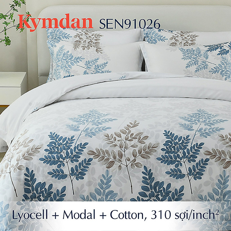 Bộ Ga Kymdan Serenity kèm vỏ mền