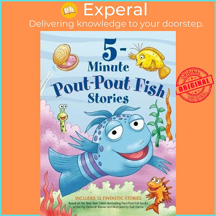 Sách - 5-Minute Pout-Pout Fish Stories by Deborah Diesen (US edition, hardcover)