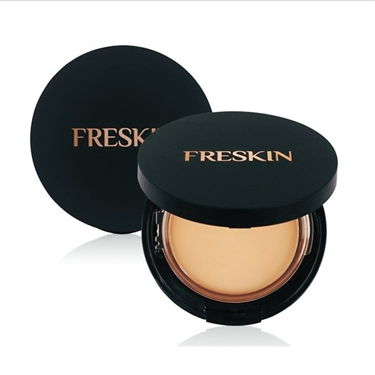 Phấn Phủ Collagen Kiềm Dầu và Che Khuyết Điểm – Freskin Sunshine Two-Way Cake SPF30++