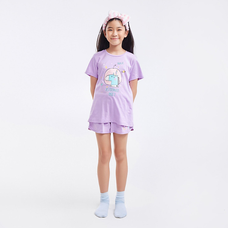 Bộ Bé Gái Relaxed Pijama MDK - CGHOL18S17A