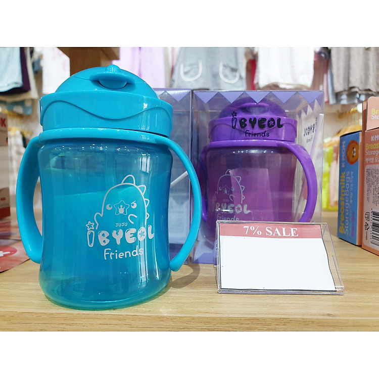 Cốc ống hút IBYEOL Friends Tím Chính hãng Tiết kiệm - Hình ảnh 4