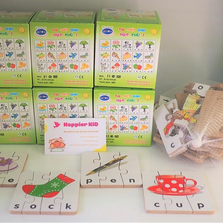 Mua Bộ ghép hình gỗ Winwintoys Tiếng Anh Chính hãng Giá tốt - Hình ảnh 3