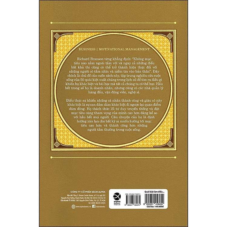 Quái Kiệt Làm Điều Khác Biệt - Tái bản - Ảnh 2