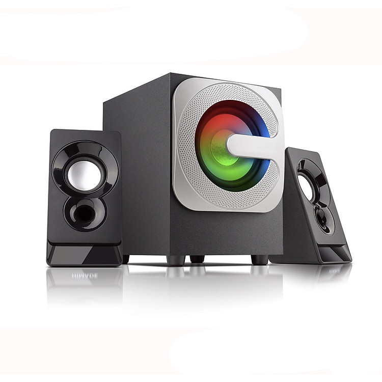 Bộ Loa Vi Tính 2.1 Tích Hợp Bluetooth Speaker Bosston T3600 Đèn Led RGB - HÀNG CHÍNH HÃNG