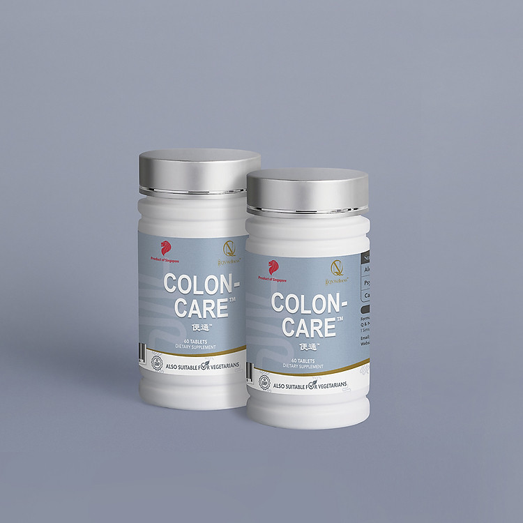 Combo Ưu Đãi Viên Uống Bổ Sung Colon Care QN Wellness Chiết Xuất Lô Hội, Hạt Mã Đề & Hạt Cassia Hỗ Trợ Đường Ruột, Bổ Sung Chất Xơ, Cải Thiện Trao Đổi Chất - Hộp 60 Viên x 2