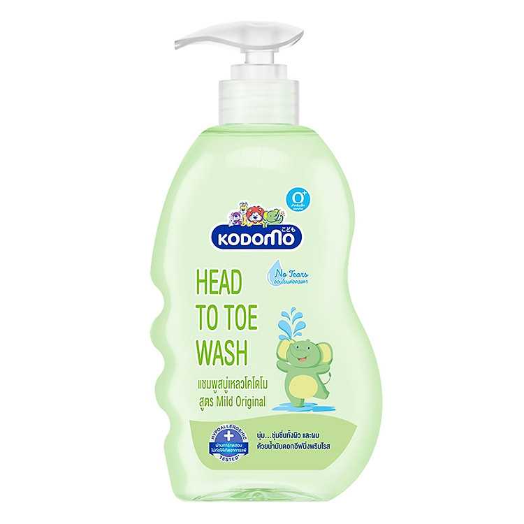 Mua Dầu tắm & gội Kodomo 400ml cho bé Chính hãng Ưu đãi