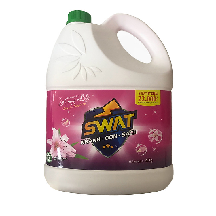 Nước Lau Sàn Swat Lily (4kg)
