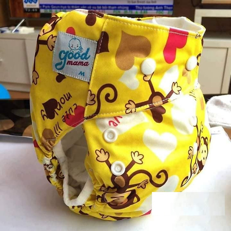 Bỉm vải chống tràn Goodmama cho bé Chính hãng Tiết kiệm - Hình ảnh 4